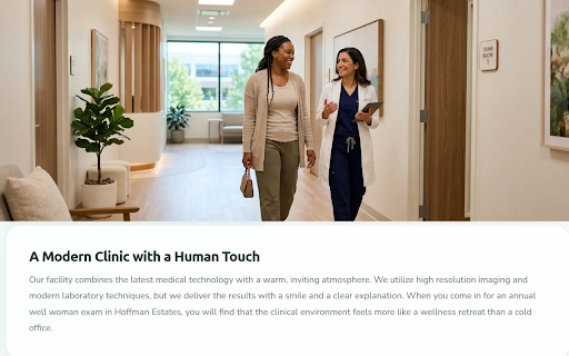 Elite Women's Care Explorer screenshot