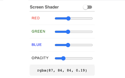 Easy Screen Shader screenshot