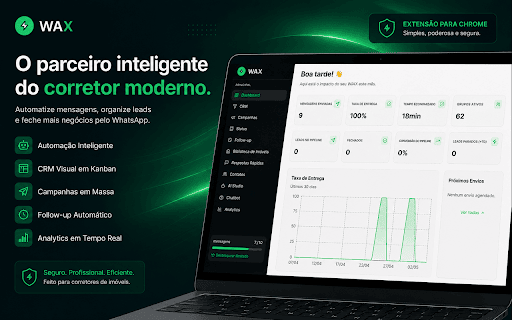 WAX - Your Sales Assistant for WhatsApp Web screenshot