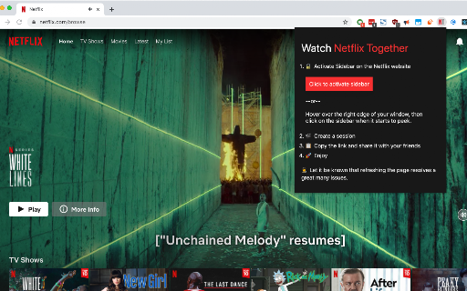 Watch Netflix Together screenshot