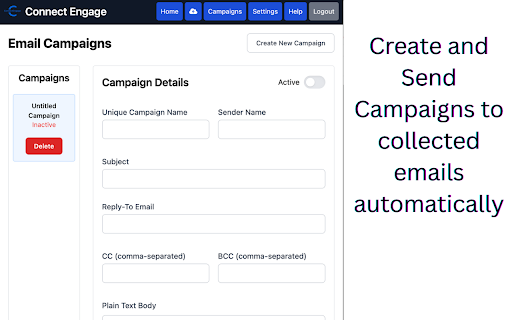 ConnectEngage - Email & Link Scraper screenshot