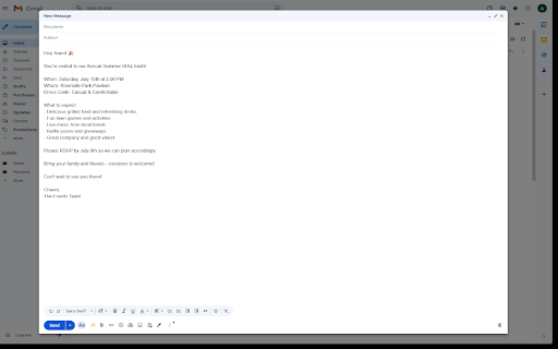 Kooni AI - Instantly Polished Emails screenshot