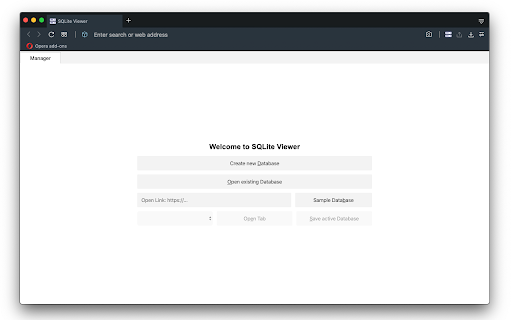 SQLite Viewer screenshot