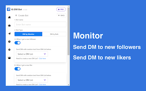 IGDMBot - DM Automation Bot screenshot
