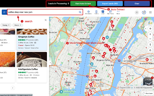 Maps Scraper and Lead Generation - Free screenshot