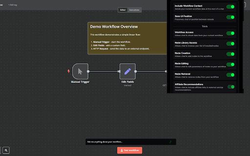 n8n Chat screenshot