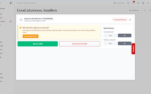 Prospector Pro - Click to Call screenshot