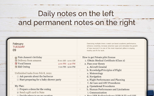 GoodPlan: Your Everyday Note-Taking Companion screenshot