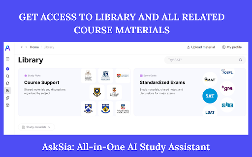 AskSia: All-in-One AI Study Assistant screenshot