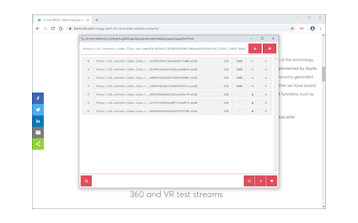 HLS Downloader screenshot