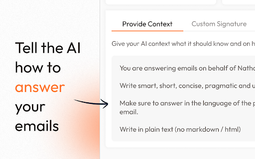 Auto Gmail - ChatGPT AI for email inbox screenshot