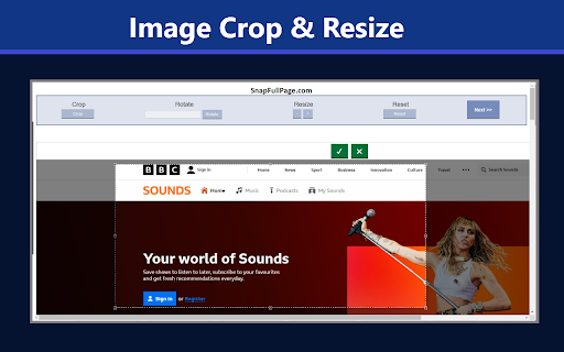 SnapFullPage - Full Page Capture & Edit screenshot