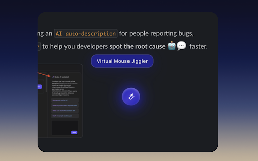 Virtual Mouse Jiggler screenshot