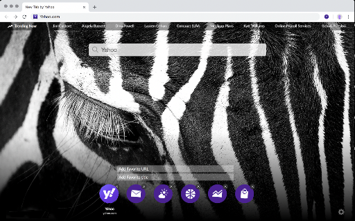 New Tab by Yahoo screenshot