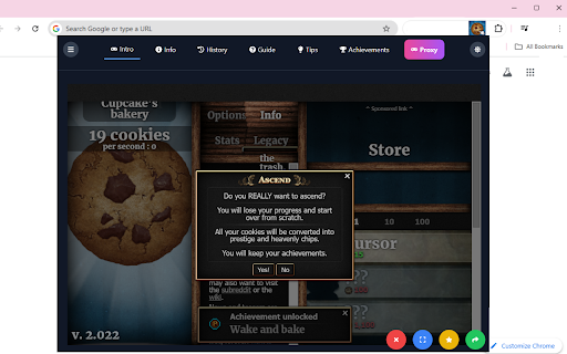 Cookie Clicker Unblocked screenshot