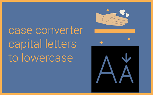 case converter | capital letters to lowercase screenshot