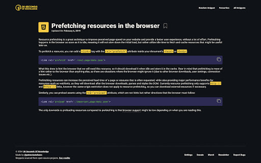 30 Seconds of Knowledge screenshot