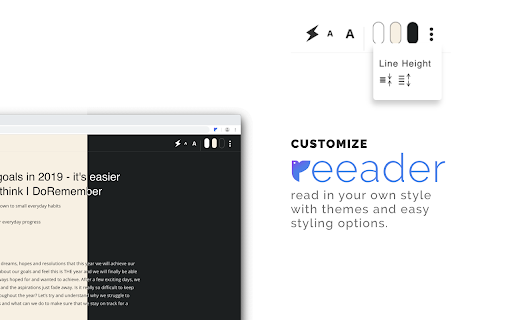 Reeader - Minimal reader with speed reading screenshot