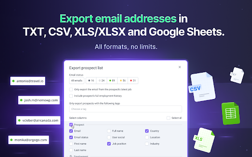 LI Prospect Finder screenshot
