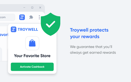 Troywell Cashback - discounts and cashback screenshot