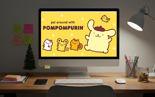 Pompompurin Live Wallpaper screenshot