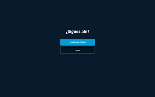 DGO Continue watching popup skip screenshot