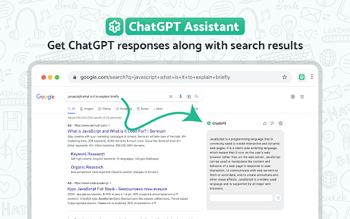 ChatGPT Assistant - GPT Search screenshot