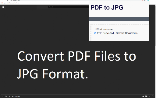 PDF to JPG screenshot