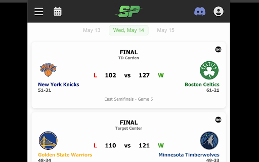 Statpad - Live NFL, NBA, MLB, NHL, Soccer Box Scores & Sports Stats screenshot