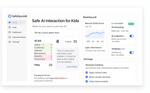 SafeSpaceAI Family – SCAB/PRIS screenshot
