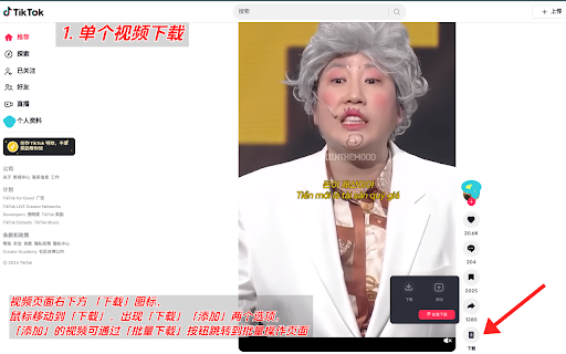 小T--Tiktok视频下载/批量获取助手 screenshot