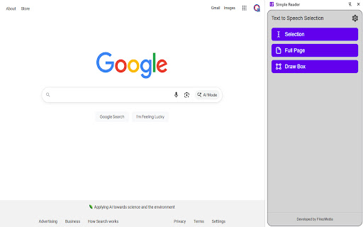 Simple Reader screenshot