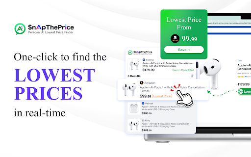 SnapThePrice: Real-time Price Tracker & AI Shopping Assistant screenshot