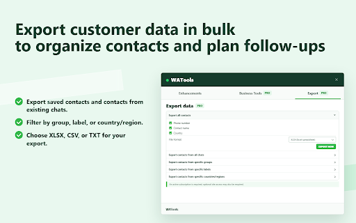WA Sender - Bulk Messages & Automation screenshot