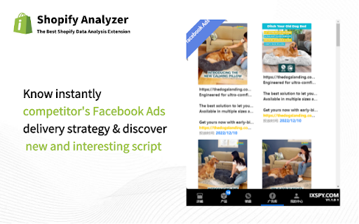 Shopify Analyzer screenshot