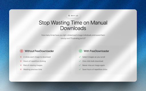 Free Image Bulk Downloader - Select & Download Multiple Images screenshot