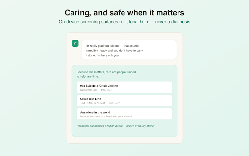Unwind — a quiet space to think screenshot