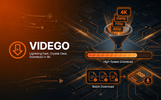 Vidego - Universal Video Downloader screenshot
