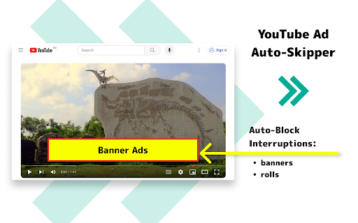 Youtube Video Skip Ad Trigger screenshot