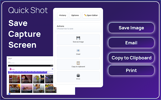 QuickShot – Screen Capture Tool screenshot