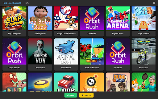Unblocked Games 66 - 80+ Online Games in One Place screenshot