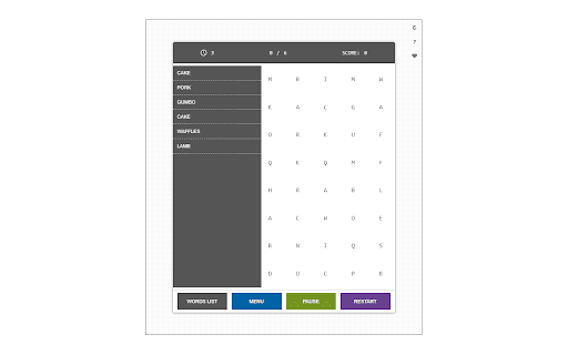 Word Search Puzzle screenshot