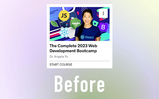 Udemy - Improved Course Library screenshot