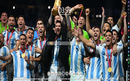 Lionel Messi MeaVana screenshot