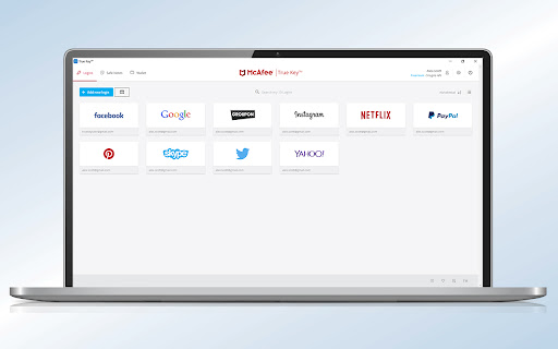 True Key™ by McAfee screenshot