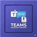 Teams Transcript Exporter icon