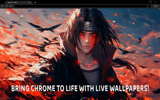 Itachi Uchiha Live Wallpaper screenshot