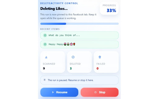 DeleteActivity screenshot