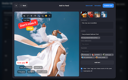 EasyLoad: Instagram Uploader & Scheduler screenshot