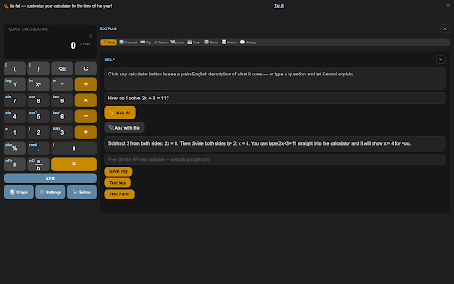 TheQuickCalculator screenshot